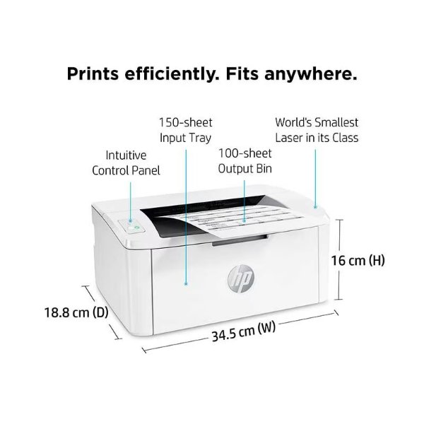Imprimante laser monochrome (noir et blanc) A4 (USB 2.0) – HP LaserJet M111a