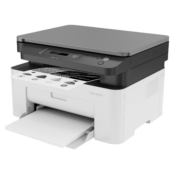 Imprimante multifonction laser monochrome (noir et blanc) A4 (USB 2.0/Wifi) – HP Laser 135w