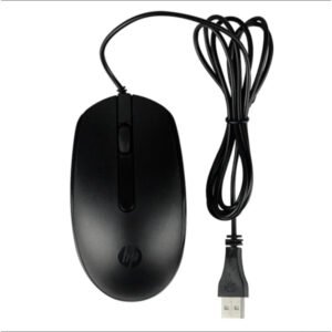 Souris filaire – ambidextre – capteur optique 1000 dpi – 3 boutons – HP M10 Wired Mouse (Original)