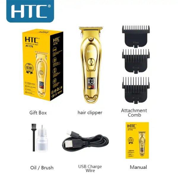 Tondeuse sans fil rechargeable – HTC AT-176