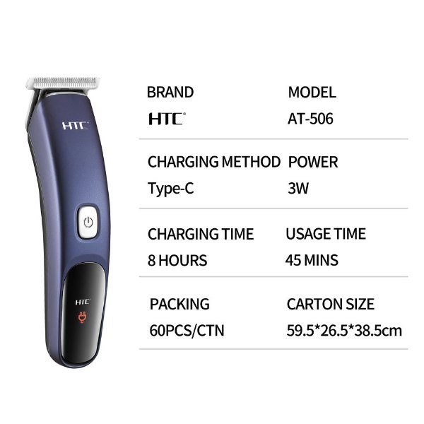 Tondeuse sans fil rechargeable – HTC AT-506