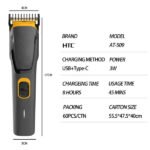 Tondeuse sans fil rechargeable – HTC AT-509