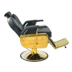 Chaise de barbier professionnelle avec Réglage hydraulique et Repose-pieds intégré – Chaise Barbier HZ8702D