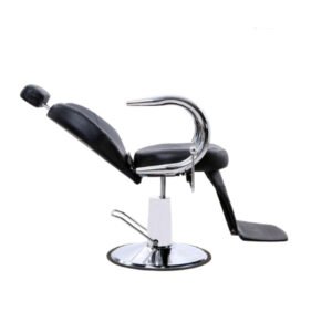 Chaise de barbier professionnelle avec Réglage hydraulique et Repose-pieds intégré – Chaise Barbier HZ87100B