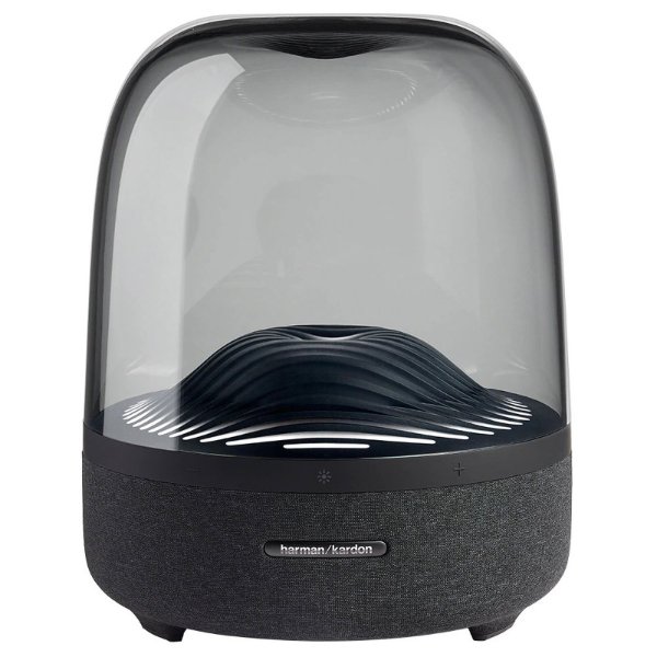 Enceinte Bluetooth sans fil 4.2 – 130 Watts RMS – Son 360° – AUX – Eclairage ambiant – Harman Kardon Aura Studio 3