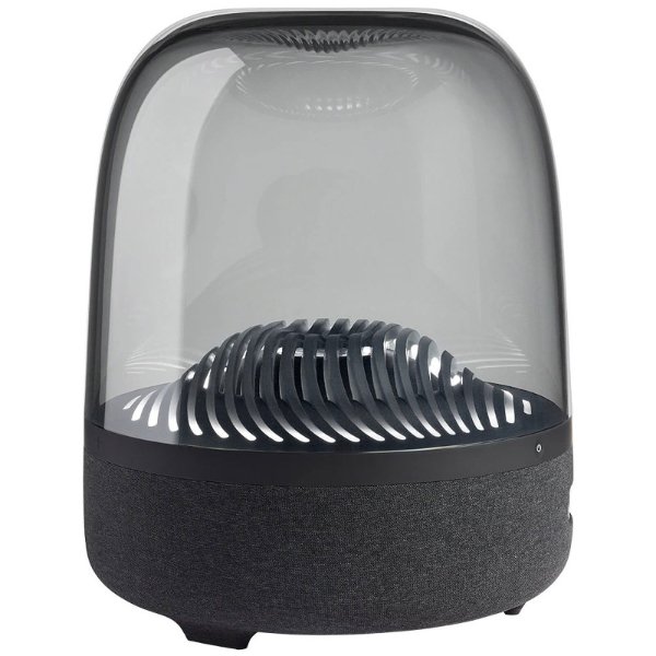 Enceinte Bluetooth sans fil 4.2 – 130 Watts RMS – Son 360° – AUX – Eclairage ambiant – Harman Kardon Aura Studio 3