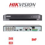 DVR 8 channels Turbo HD AcuSense Compatible jusqu’à 8MP – HIKVISION IDS-7208HUHI-M1/X