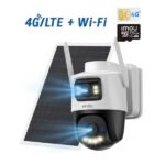 Imou – Caméra IP 4G+Wi-Fi extérieur 10MP | Autonomie illimitée | Enregistrement continu – Imou AOV DUAL 4G+WIFI (10MP)
