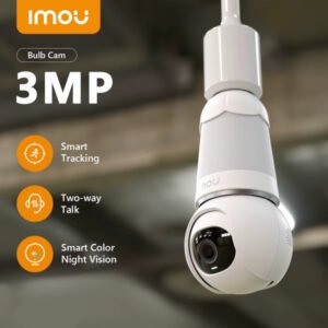 Imou – Caméra et ampoule 2 en 1 2K 3MP | Caméra et ampoule 2 en 1 | Résolution d’image 2K – Imou Bulb Cam 2K (3MP)