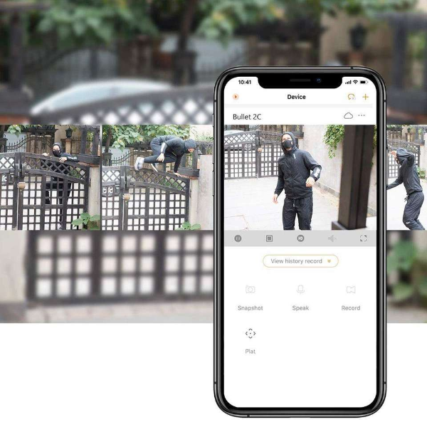 Imou – Caméra IP Wifi extérieur 2MP | Vision nocturne couleur intelligente | Résistant – Imou Bullet 2 (2MP)