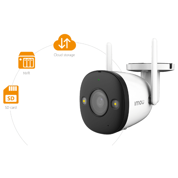 Imou – Caméra IP Wifi extérieur 4MP | Vision nocturne couleur intelligente | Résistant – Imou Bullet 2 (4MP)
