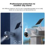 Imou – Caméra IP 4G extérieur 3MP | Image 3K QHD et vision nocturne intelligente et – Imou Cell PT 4G 2K (3MP)