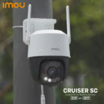 Imou – Caméra IP Wi-Fi extérieur 3MP | Image UHD 2K | Feux d’Avertissement Bleus et – Imou Cruiser SC 3K (5MP)