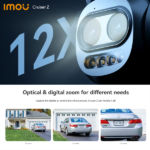 Imou – Caméra IP Wi-Fi extérieur 5MP | Image UHD 3K | Zoom Hybride 12× | Vision Nocturne – Imou Cruiser Z 3K (5MP)