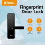 Imou – Serrure intelligente avec Plusieurs méthodes de déverrouillage | Connexion – Imou Smart Lock K1S-W
