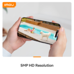 Imou – Caméra IP PoE extérieur 5MP | PoE/12VDC | Détection humaine/véhicule | Vision – Imou PS3D (5MP)