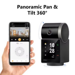 Imou – Caméra IP Wi-Fi intérieur 5MP | Appel vidéo par simple contact | Image 3K QHD | – Imou Rex VT 3K (5MP)