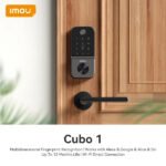 Imou – Serrure intelligente avec Reconnaissance d’empreintes digitales – Imou Smart Lock Cubo 1