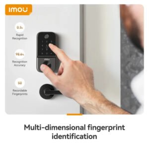Imou – Serrure intelligente avec Reconnaissance d’empreintes digitales – Imou Smart Lock Cubo 1