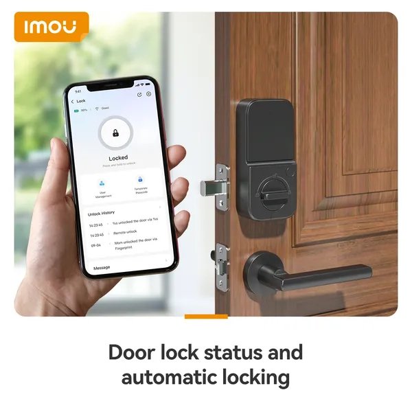 Imou – Serrure intelligente avec Reconnaissance d’empreintes digitales – Imou Smart Lock Cubo 1