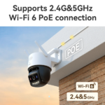 Imou – Caméra IP Wi-Fi extérieur 6MP | Vision nocturne couleur Aurora | Résolution 3K+ | – Imou Titan Pro (6MP)