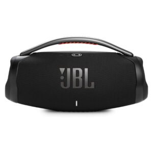 Enceinte portable stéréo 180 Watts – Bluetooth 5.3 – Autonomie 24h – Etanche IP67 – JBL Boombox 3