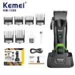 Tondeuse sans fil rechargeable – KEMEI KM-1386