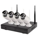 Kit NVR 4 de vidéosurveillance sans fil 3mp 5G – NVR kit 4 Sans Fil 5G 3mp