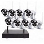 Kit NVR 8 de vidéosurveillance sans fil 3mp 5G – NVR kit 8 Sans Fil 5G 3mp