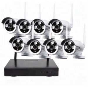 Kit NVR 8 de vidéosurveillance sans fil 3mp 5G – NVR kit 8 Sans Fil 5G 3mp