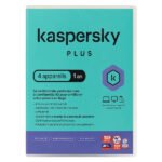 Antivirus Internet Security – Licence 1 an 4 postes (français, Windows, MacOS, iOS – Kaspersky Anti-Virus Plus – Licence 4 postes 1 an