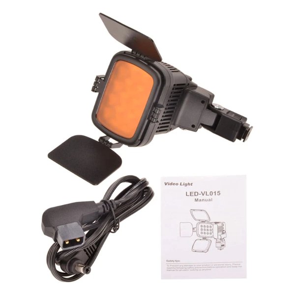 Éclairage LED Minette pour Caméra Sans Batterie et Chargeur – Minette LED VL015
