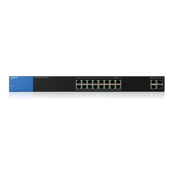 Switch 16 ports / Switch 18 ports Gigabit 10/100/1000 Mbps Dont 16 ports PoE+ (+ 2 ports – LINKSYS LGS318P
