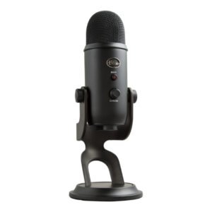 Micro à 3 capsules électrostatiques – directivité multiple – USB – sortie casque – pour – Logitech Blue Yeti USB