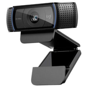 Webcam Full HD 1080p avec deux microphones intégrés – Logitech HD Pro Webcam C920