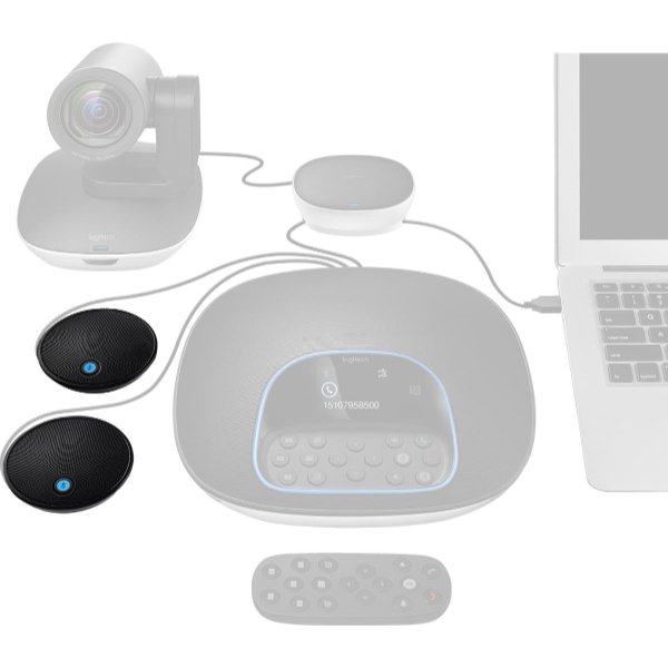 Kit de microphone d extension pour Logitech GROUP – Logitech Expansion Microphone STMP100