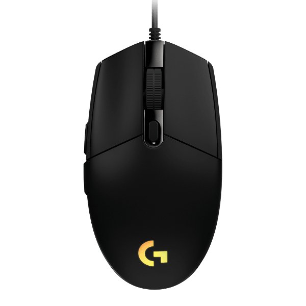 Souris filaire pour gamer – droitier – capteur optique 8000 dpi – 6 boutons programmables – Logitech G G102 LightSync (Original)