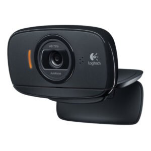 Webcam HD 720p rotative avec microphone intégré – Logitech HD Webcam B525