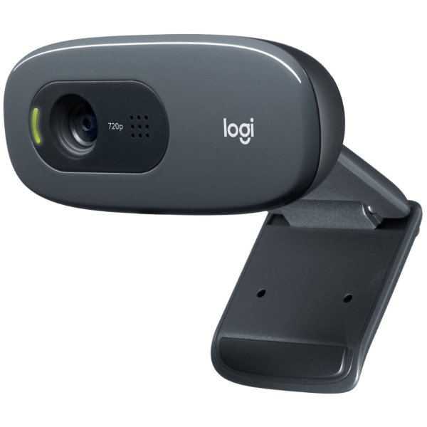 Webcam HD 720p compatible Facebook/Skype/MSN – Logitech HD Webcam C270