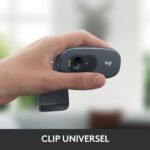 Webcam HD 720p compatible Facebook/Skype/MSN – Logitech HD Webcam C270