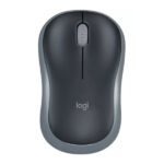 Mini souris sans fil – ambidextre – capteur optique 1000 dpi – 3 boutons – Logitech M187P (Original)