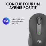 Souris sans fil – droitier – capteur optique 2000 dpi – 5 boutons – Logitech M650 (Original)