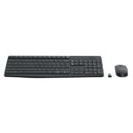 Ensemble clavier + souris sans fil connectivité avec Dongle USB – QWERTY, Anglais – Logitech MK235 (Original)