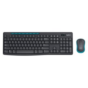 Ensemble clavier + souris sans fil connectivité avec Dongle USB – QWERTY, Anglais – Logitech MK275 (Original)
