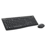 Ensemble clavier + souris sans fil connectivité avec Dongle USB – QWERTY, Anglais – Logitech MK295 (Original)