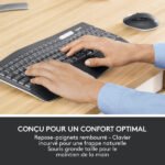 Ensemble clavier + souris sans fil connectivité avec Dongle USB – QWERTY, Anglais – Logitech MK850 Performance (Original)