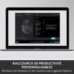 Ensemble clavier + souris sans fil connectivité avec Dongle USB – QWERTY, Anglais – Logitech MK850 Performance (Original)