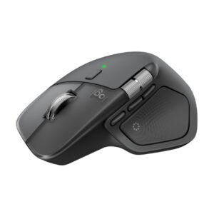Souris sans fil – droitier – capteur laser 8000 dpi – 8 boutons – molette exclusive pour – Logitech MX Master 4 (Original)