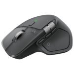 Souris sans fil – droitier – capteur laser 8000 dpi – 8 boutons – molette exclusive pour – Logitech MX Master 4 for Mac (Original)