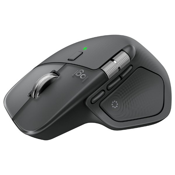 Souris sans fil – droitier – capteur laser 8000 dpi – 8 boutons – molette exclusive pour – Logitech MX Master 4 for Mac (Original)